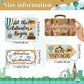 Ysleen 20 Pcs Travel Themed Party Decorations Set Let The Adventure Begin Sign Adventure Signs Bon Voyage Party Decorations for