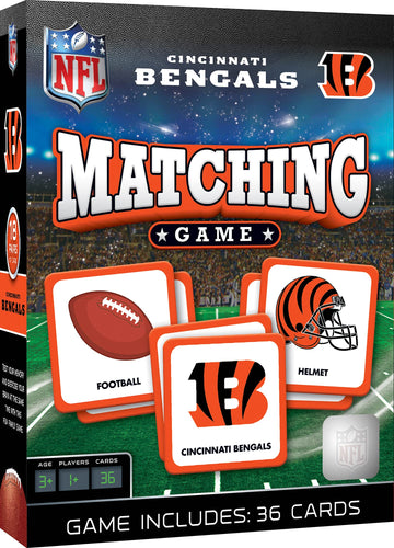 Cincinnati Bengals Matching Game
