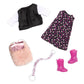 Lori – Mini Doll & Toy Dog – 6-Inch Doll & Puppy – Play Set With Outfit, Animal & Accessories – Playset For Kids – 3 Years + – Gia & Gunner