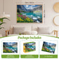 300 Piece Puzzle for mature-themeds- Ice Lake & Wildflower Jigsaw Puzzle - Scenic Nature Puzzle for Relaxation - Great Gift for mature-themeds  Teens & Kids - Fun & Soothing Art - 20.5 x 15 in