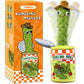 Timozo Yodeling Pickle Toy - Rechargeable Talking Plush, Mimicking Singing Dance, Fun Gag Gift for Adults & Kids, Green Color