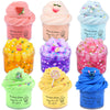 9 Pack Slime Kit, With 3 Jelly Cube Crunchy Slime And 3 Cloud Slime And 3 Butter Slime, Soft And Non-Sticky, Diy Stress Relief T