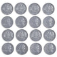 LEARNING ADVANTAGE Play Quarters - Set of 100 Plastic Coins - Designed and Sized Like Real US Currency - Teach Money Math With T