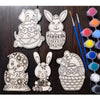 Cliths Diy Wood Paint Kit For Kids, Bunny Painting Set For Children, Party Game & Classroom Activity, Mdf Wooden Paint Craft, Id