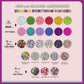PHODDR 4300pcs Beads Bracelet Making Kit ,Beads for Jewelry Making Kit Supplies, Friendship Bracelet kit, Birthday Christmas Gif