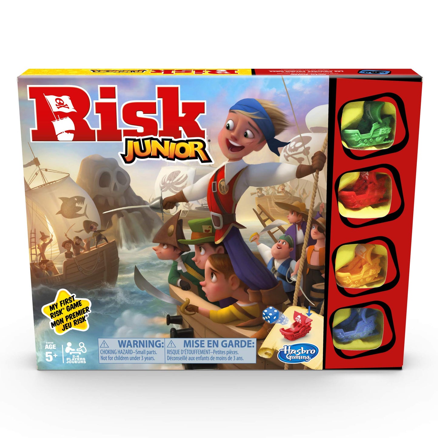 Hasbro Risk Jr Game - Fun Strategy Board Game - 4.1 x 33.35 x 26.7 inches - Perfect for Kids and Family Game Night