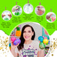 Doctor Squish Glow in The Dark Squishy Pack Refills - DIY Neon Squishy Making Kit for Creative Fun