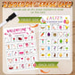 Hoolerry 12 Pcs Scavenger Hunt For Kids 24 Themed Scavenger Hunt Cards Nature Camping Road Trip Vehicle Birthday Valentines Game