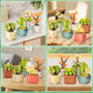 BNG Succulent Flowers Building Set mature-themed Botanical Collection for Office Home Decor Plants Bonsai Building Toys and Great Gift for Women Girls 6+(520 Pieces)