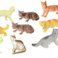 U.S. Toy Dozen Plastic Cat Figures, 2'' (Ust1576)