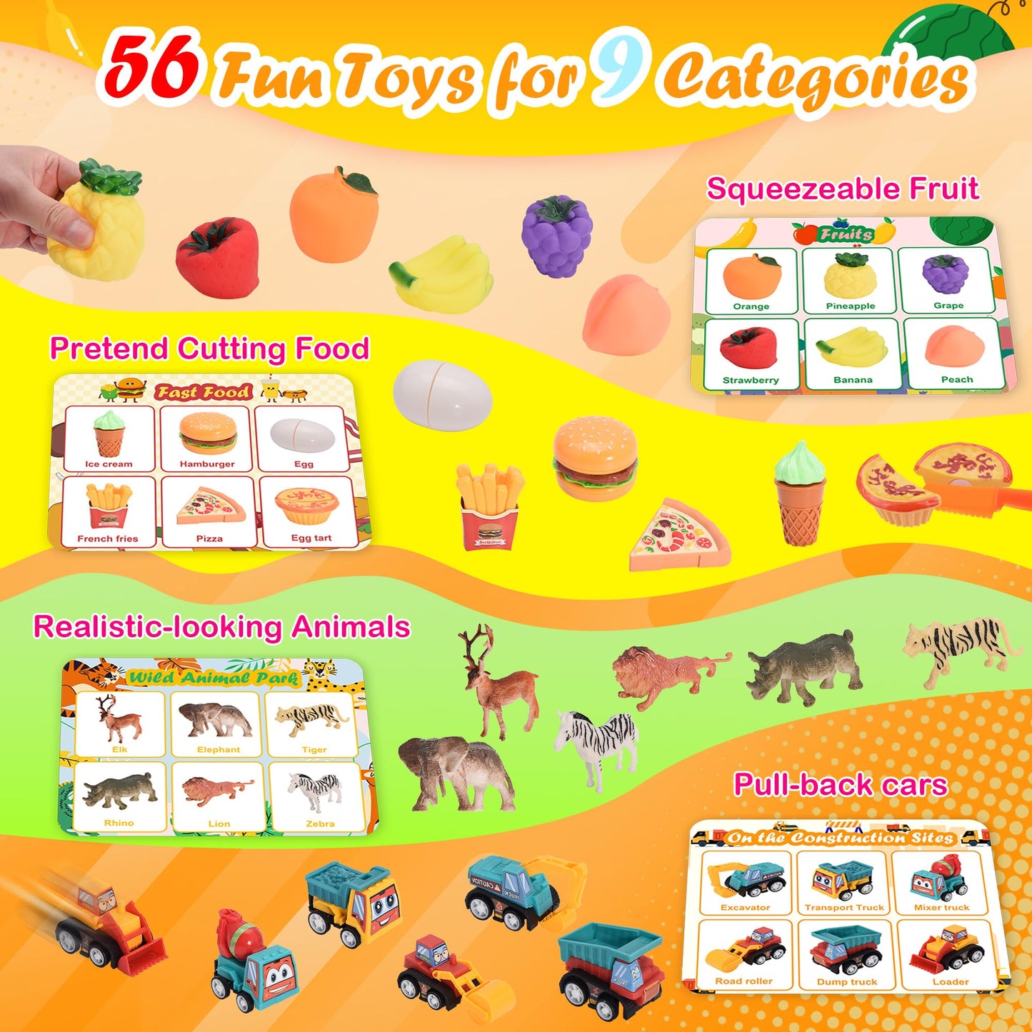 Sorting Toys For Toddlers, Learning Education Toys Montessori Toys, Multiple Theme Playset, Fine Motor Skills Games, Preschool L