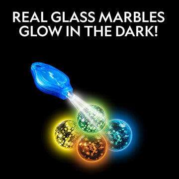 Glow In The Dark 250 Piece Marble Run –  Construction Set