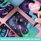 Joyin 30 Packs Valentines Day Gift Cards With Galaxy Slime Stress Relief Fidget Toy For Kids Party Favor, Classroom Exchange Pri