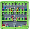Zhiwuzhu Magnetic Alphabet Maze,Montessori Toys,Wooden Toddler Toys For Ages 2-4,Sensory Travel Toys Fine Motor Skills,Ideal Gif