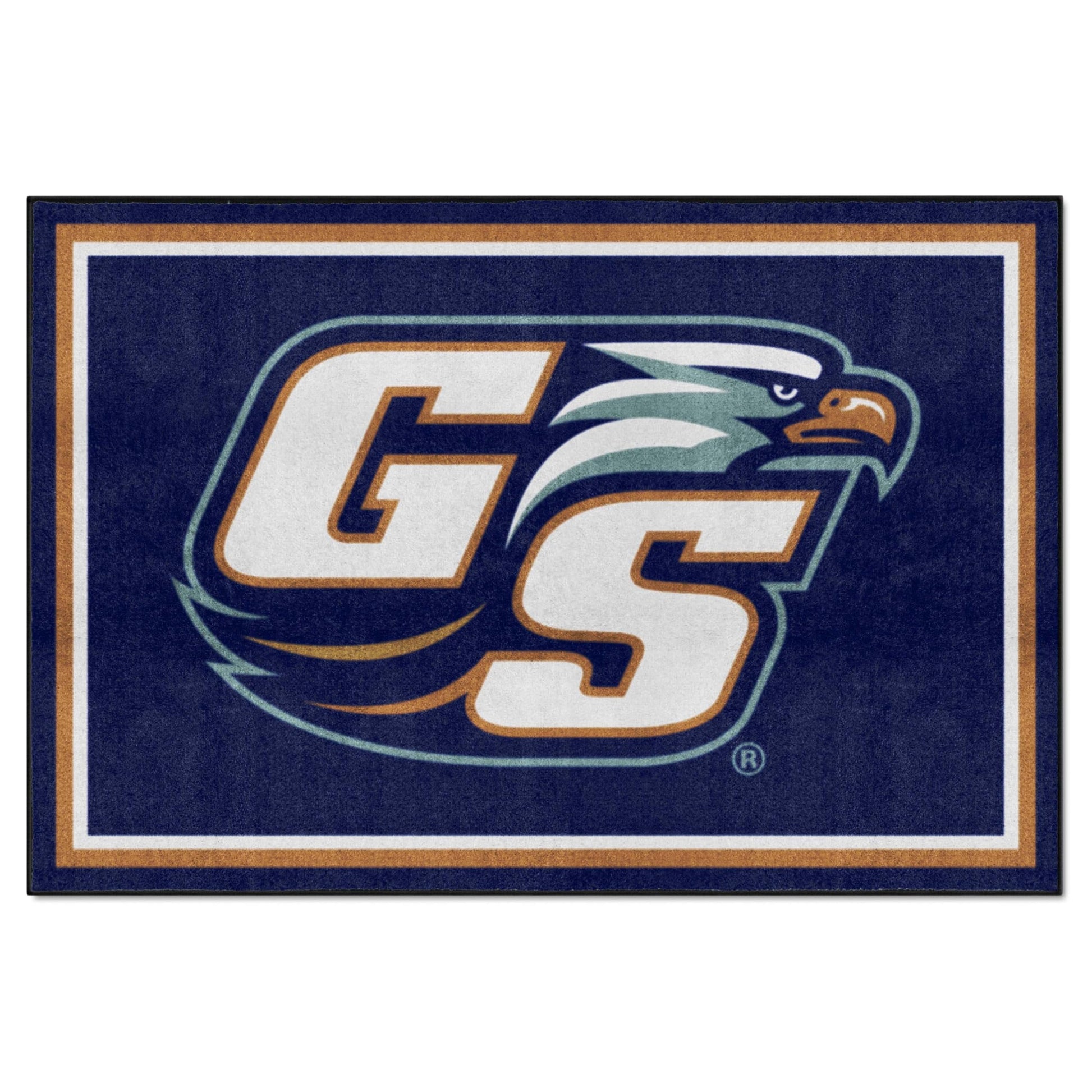 FANMATS 19619 Team Color 5 x 8 Georgia Southern Rug
