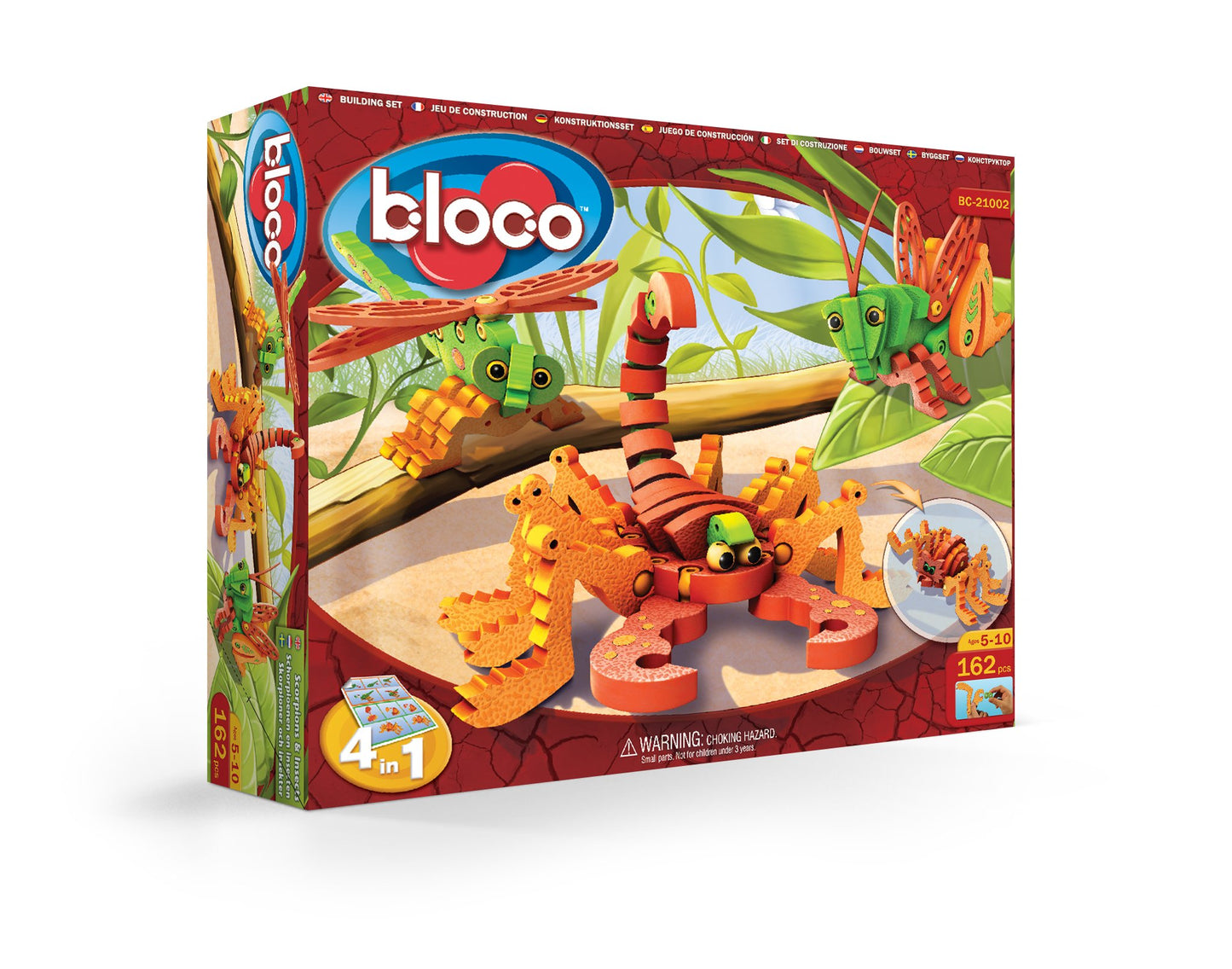 Bloco Toys - Scorpions And Insects