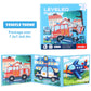 Magnetic Puzzles For Kids Ages 3-5, 3 In 1 Vehicle Toddlers Magnet Jigsaw Puzzle Book, Kids Travel Road Trip Puzzle Toys For Boys And Girls Ages 4-8 (Vehicle(12-16-20))