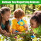 6Pcs Kids Magnifying Glass  Colorful Magnifying Glass for Kids  Hand Toy Magnifying Glasses  Mini Magnifier Glasses for Science Class Reading Outdoor Observation Party Favor