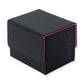 Vault X Exo-Tec® Modular Sideloading Deck Box Module For 100+ Tcg Cards. Detachable Magnetic Lid. Fits Commander & Standard Trading Cards. (Black/Electric Pink)
