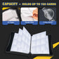 Clovercat 9 Pocket Waterproof Trading Card Binder, Trading Album Display Holder, Expandable, 720 Double Sided Pocket Album, Comp