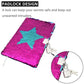 Vipbuy Magic Reversible Sequin Notebook Diary Lined Travel Journal With Lock And Key For Kids Girls, Size A5 (8.5” X 5.5”), 78 Sheets (Star)