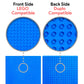 Nilo Classic Blue Baseplate, 1-Pack 12'X32' Double-Sided, Large Building Plates For Building Bricks 100% Compatible With All Major Brands