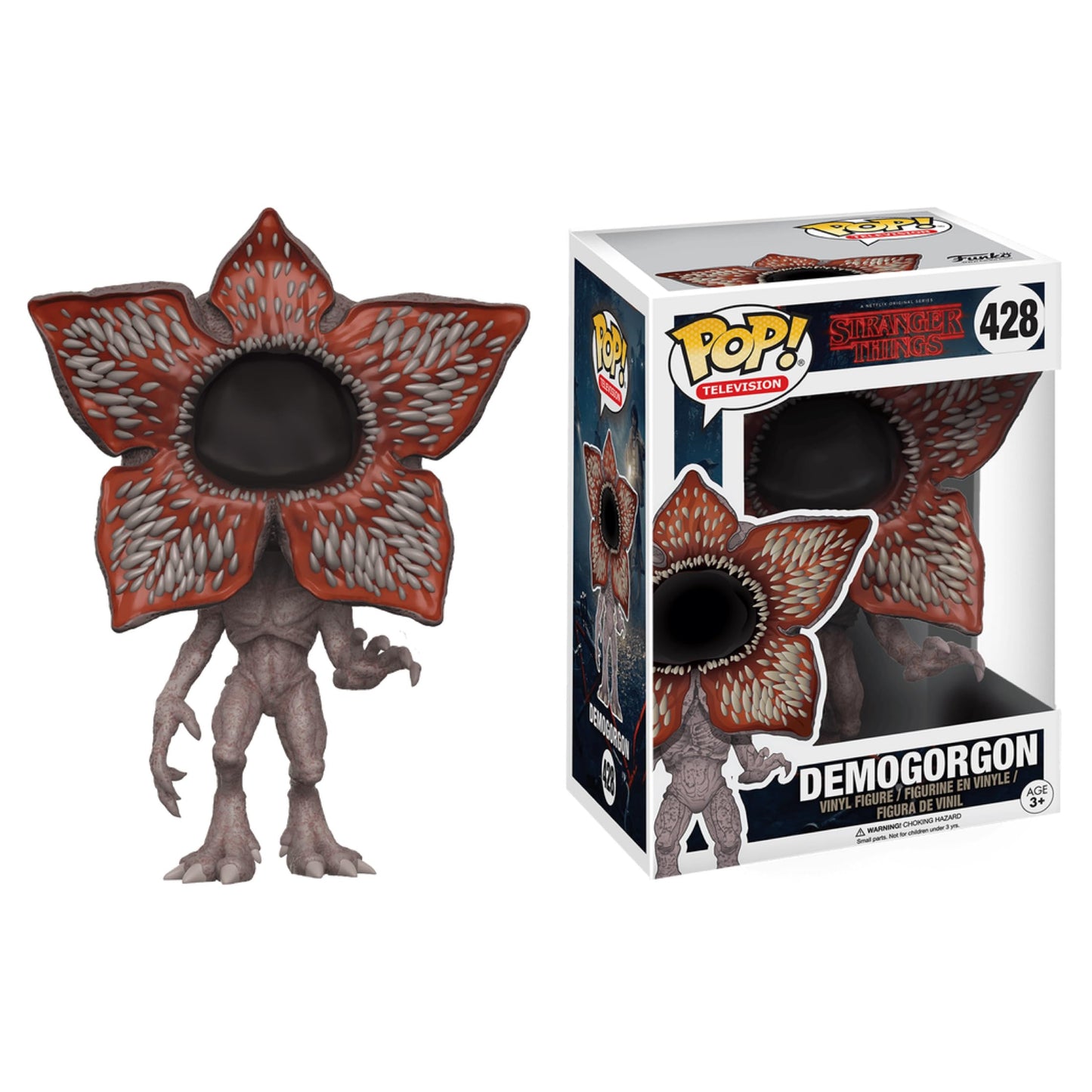 Funko POP! Television Demogorgon Vinyl Figure, 3.75 inches, Multicolor, Model 13327