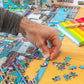 1000 Piece Puzzle - 8-Bit Retro Gaming Style New York City Jigsaw Puzzles 1000 Pieces For Adults Made With 100% Recycled Cardboard - Puzzles For Adults Level 3 By Bopster