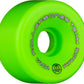 Rollerbones Team Logo 101A Recreational Roller Skate Wheels (Set Of 8), Green, 57Mm