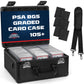 Hobby Defense Graded Card Case, 3 Row Graded Card Storage Box, Trading Card Case, Psa Card Cases For Sports Cards Case, Psa Slab