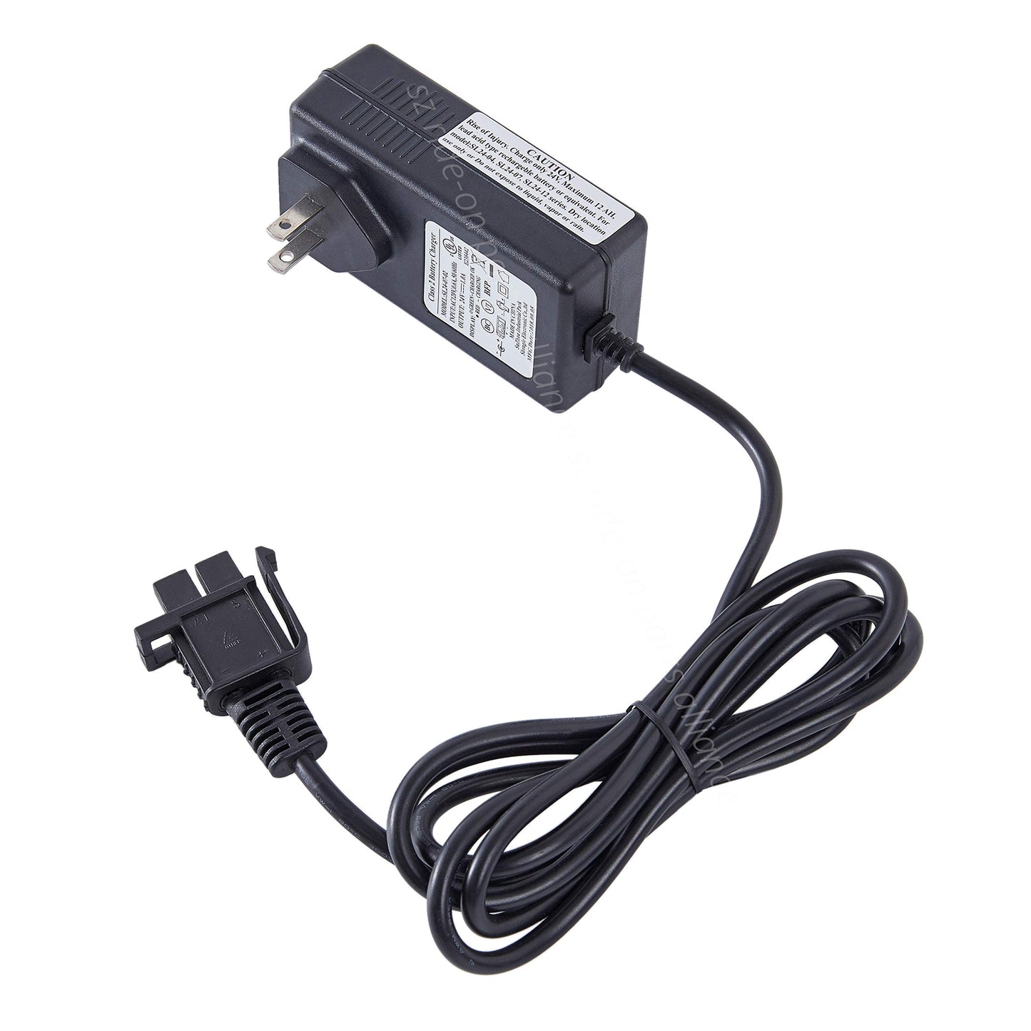 24 Volt Charger For Kid Ride On Car 24V Battery Charger For Grave Digger Monster Truck & Yamaha 24V Grizzly Riding Toy Powered Electric Car Accessories