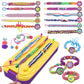 Ddai Arts And Crafts For Kids Age 8-12 Friendship Bracelet Making Kit For Girls - Best Birthday Gifts Ideas For Girl 7 9 10 11 Year Old - Popular Bracelets String Maker Toys Set