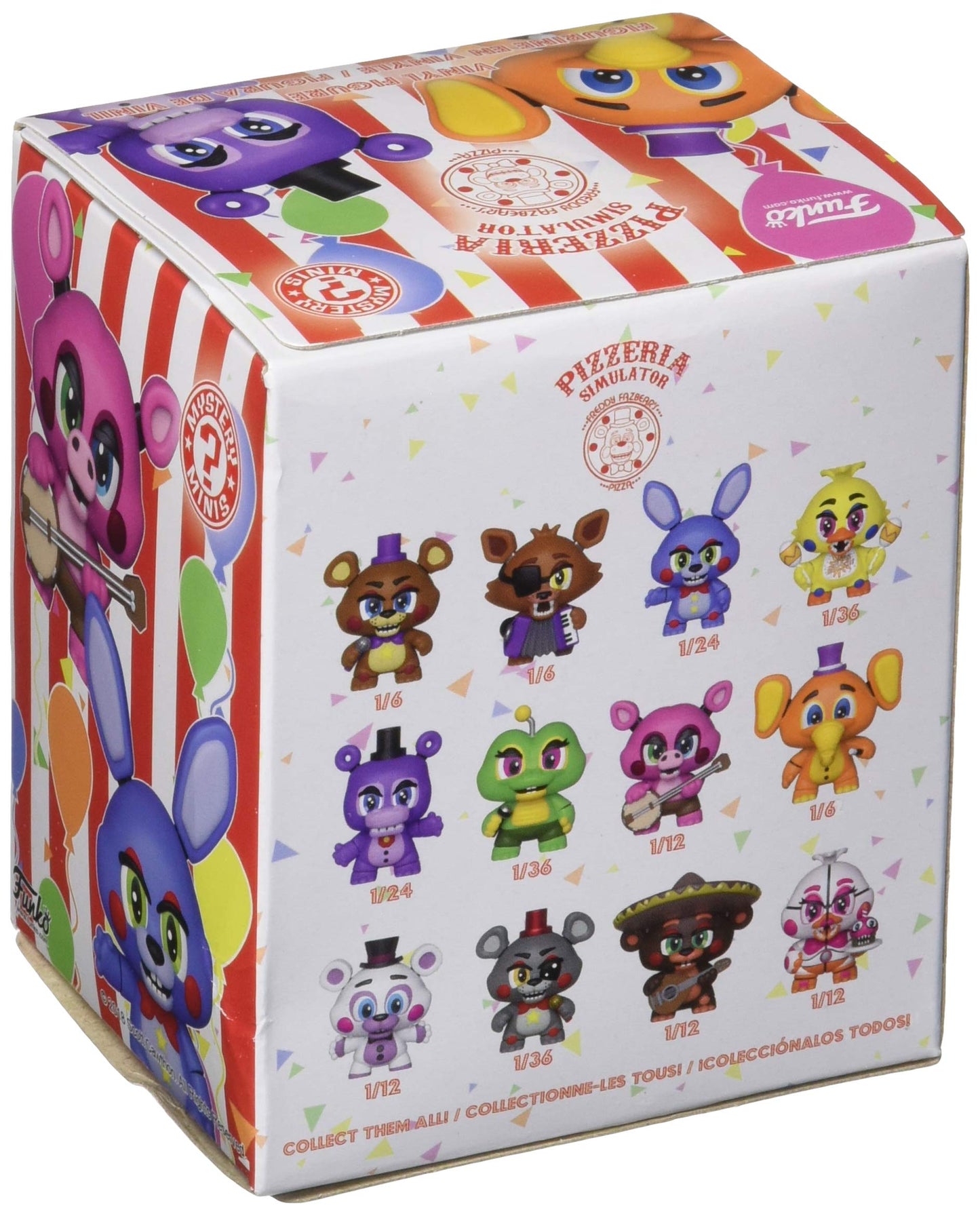 Funko Mystery Mini Blind Box - Five Nights at Freddy's Rockstar Foxy - Collectible Vinyl Figure - Multicolor - Model 32148