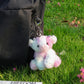 Apricot Lamb Cute Toys Plush Black Dragon Dinosaur Stuffed Animal Soft Keychain For Kids Bag, Purse, Backpack, Handbag (Black Dragon，3.9 Inches)