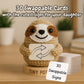 Gifts for Daughter - Tiny Crochet Sloth Doll with 30 Encouraging Messages - Emotional Support for Teenage Girl or mature-themed Step Bonus Daughter Stepdaughter - Christmas or Birthday Gift from Mom and Dad