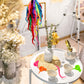 Haptime Worm On A String, Fuzzy Worms With Wiggle Eye, Trick Toy, Pet Toy, Classic Party Favors Bag Fillers Christmas Stocking Stuffer Gifts (64 Pcs,16 Diffrent Colour)