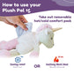 Wild Baby Unicorn Stuffed Animals, Warmie For Kids, 12 Inch, Microwavable, Heatable Clay Beads, Squishmallow Plush Pal With Drie