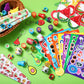 Blosssound 96 Pcs Fruit Party Favors Summer Fruits Theme Birthday Gifts Set Make a Fruit Sticker Stress Ball Slap Bracelet Glass