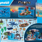 Playmobil Pirates Advent Calendar 71636 - 24 Surprises, Two Figures & Giant Octopus, Multicoloured, Magical Toys for Ages 4+