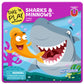 Take N Play, Anywhere Sharks & Minnows, Board Games For Kids- Board Games For Family Night, Family Games, Game Night, Family Board Games, Kids Toys, Travel Games, Preschool Toys, Ages 6+