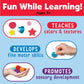 Creativity For Kids Sticky Wall Art: Balloons - Arts And Crafts For Kids Ages 3-4+, Toddler Learning Toys