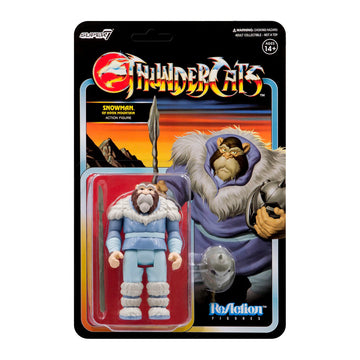 Super7 Thundercats Snowman Of Hook Mountain - 4' Thundercats Action Figure With Accessories Classic Tv Show Collectibles And Retro Toys