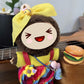 17Cm Doll Clothes Cute Babydoll Clothing Handcrafted Outfits Cute Garment With Shoes And Accessories(No Doll), Yellow-Lbb013
