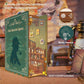 Tonecheer Diy Book Nook Kit For Adults, Wooden 3D Puzzle Bookend Bookshelf Insert Decor, Detective Booknook Miniature House Kit