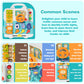 Hangrui Montessori Toys for 1 Year Old, Musical Busy Board, Learning Sensory Toddler Toys for 1-3, Motor Skills Developmental To