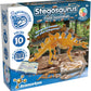 Science4You - Stegosaurus Fossil Digging Kit For Kids +6 - Excavate And Assemble 10 Stegosaurus Fossiles - Ideal Dinosaur Excava
