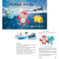 Dmeixs Baby Bath Toys 4 Pack Wind Up Bath Toys For Toddlers 1-3 Year Old Penguin Duck Bathtub Toys For Baby Floating Pool Games Water Toys Swimming Bath Toys For Toddlers Kids Boys Girls 1 Years Old