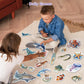 Chefan Ocean Animal Felt Board Story Pieces, Flannel Under The Sea Figure Precut Graph Marine Animals Themed Toy For Preschool S