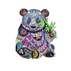 Wentufin - 150 Pieces Wooden Jigsaw Puzzles For Adults Large Size Wood Cut Puzzles Panda Wooden Jigsaw Puzzles Gift For Christma