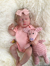 Joyarr Lifelike Reborn Baby Dolls, 20Inch Sweet Smile Real Life Realistic Newborn Full Vinyl Sleeping Baby Girl Adorable Dolls W